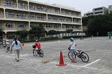 自転車安全教室（３年）