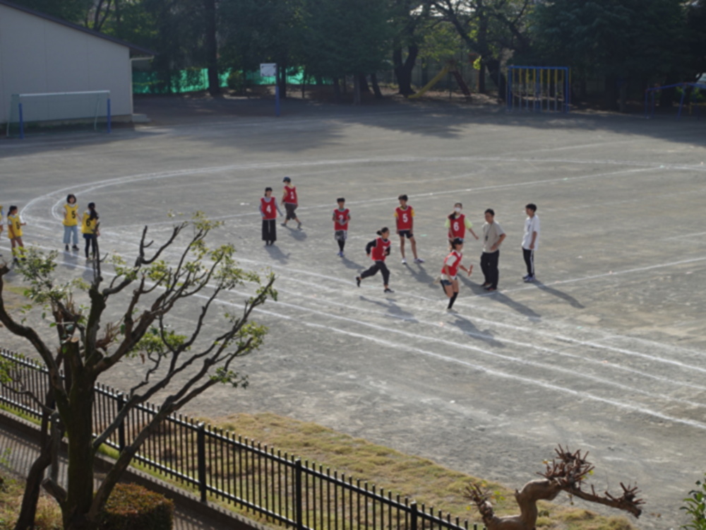 選抜リレー練習・運動会全校練習②