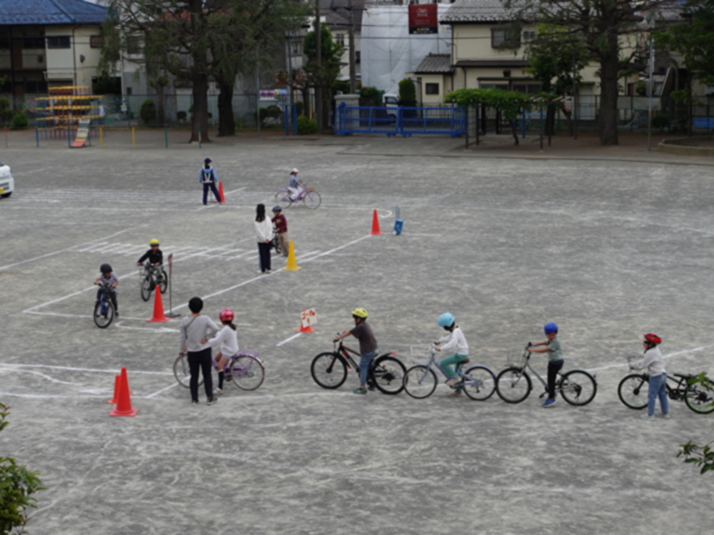 ３年生　自転車安全教室