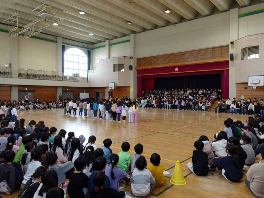 ６年生を送る会